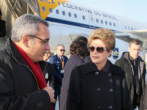 Presidente Dilma chega a Paris para participar da COP 21 (Foto: Roberto Stuckert Filho/PR)