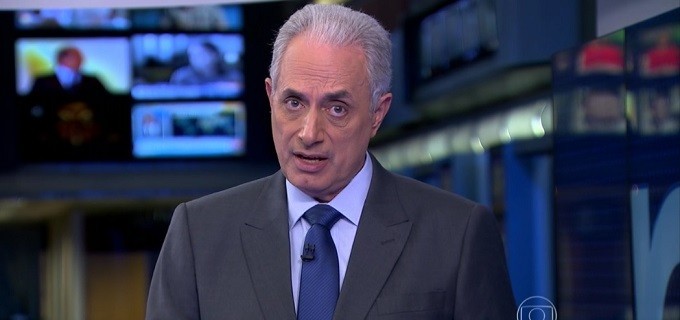 William Waack no Jornal da Globo da última quarta (11): telejornal terá formato mais analítico