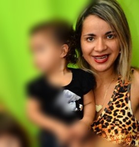 Lidia era mãe de uma menina de pouco mais de um ano (Foto: Reprodução/Facebook)