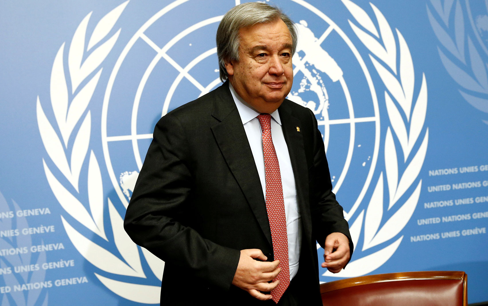 António Guterres foi nomeado secretário-geral da ONU (Foto: Reuters/Denis Balibouse)