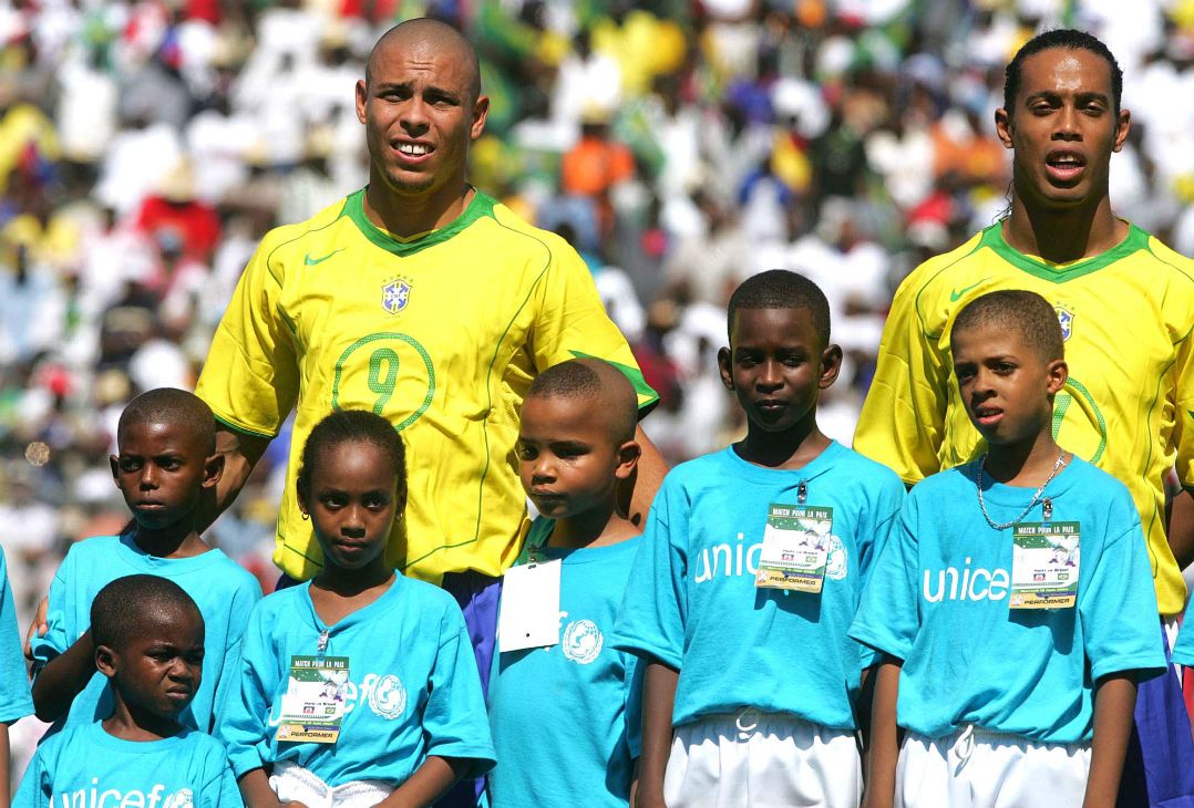 Ronaldo e Ronaldinho estão cotados para retornar ao Haiti