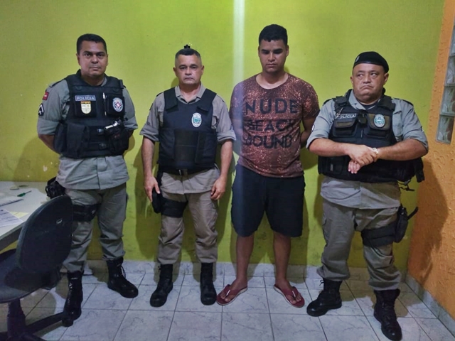 Talisson foi preso na manhã de hoje (22) em Belém, na PB - Foto: repórter Pedro Júnior/PATRULHANDONASRUAS