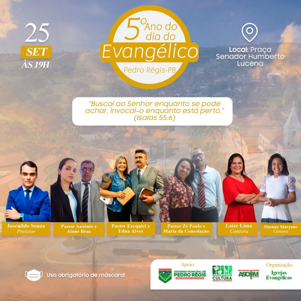 Praça Senador Temístocles recebe shows em comemoração ao Dia do Evangélico  e ao Dia da Bíblia - Prefeitura Municipal de Cruz das Almas